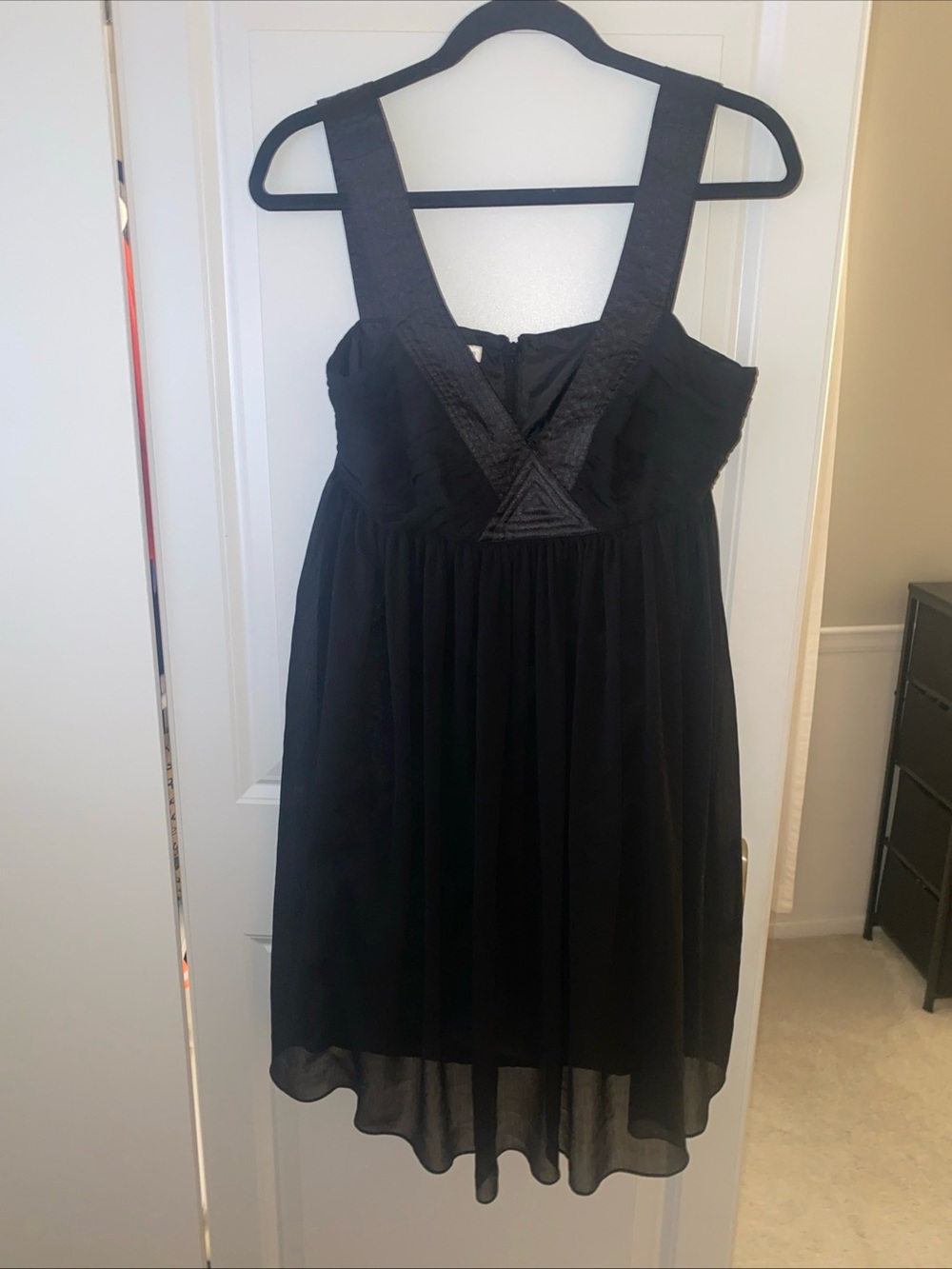London Times Black Summer Dress Women’s Size 6